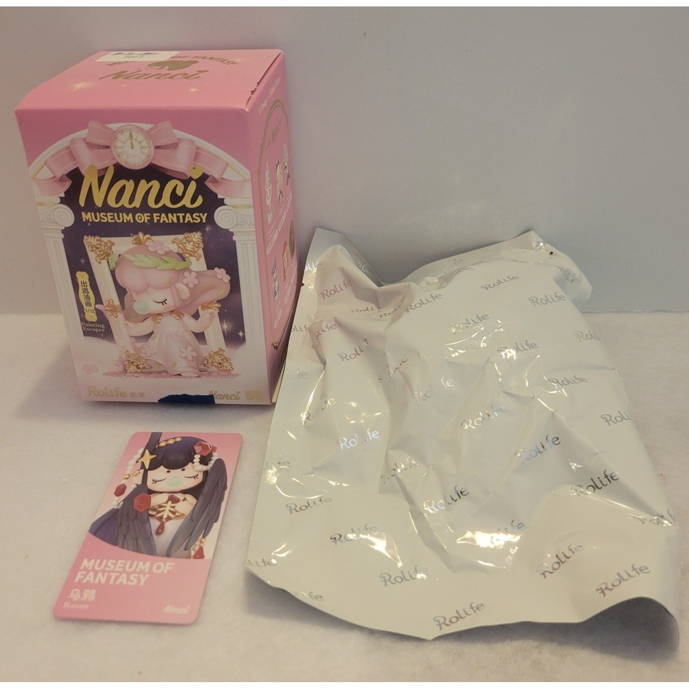 New Rolife Nanci Museum of Fantasy Raven Blind Box Card Confirmed Figure